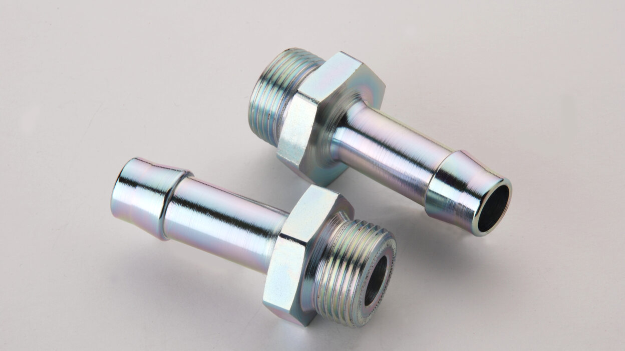 Flanges plated with SurTec 680